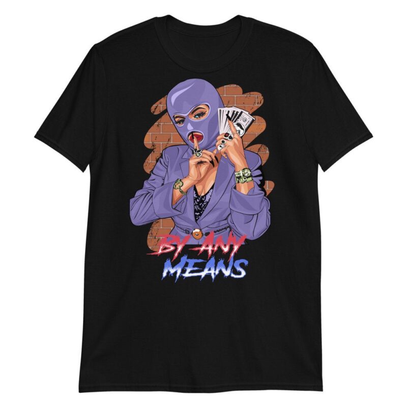 Air Jordan 5 Retro Alternate Bel Air Black T Shirt By Any Means Matching Outfits 2