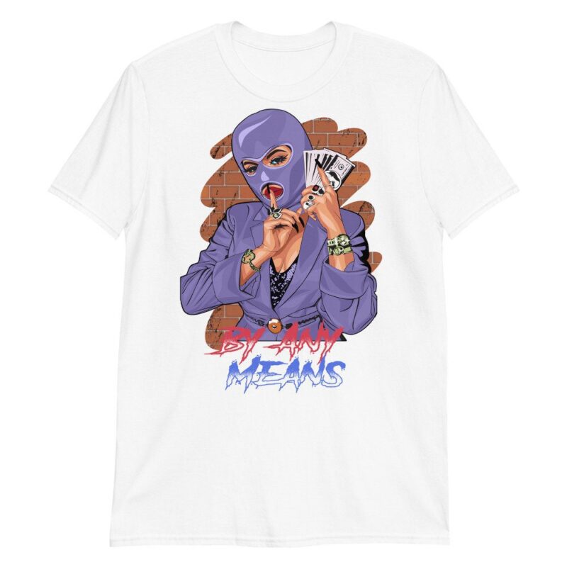 Air Jordan 5 Retro Alternate Bel Air Black T Shirt By Any Means Matching Outfits 3