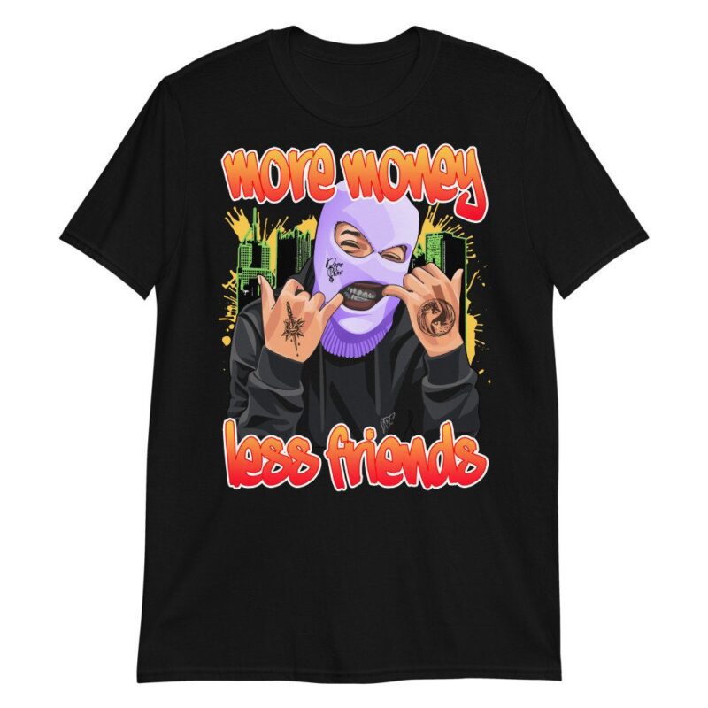 Air Jordan 5 Retro What The T Shirt More Money Less Friends 2