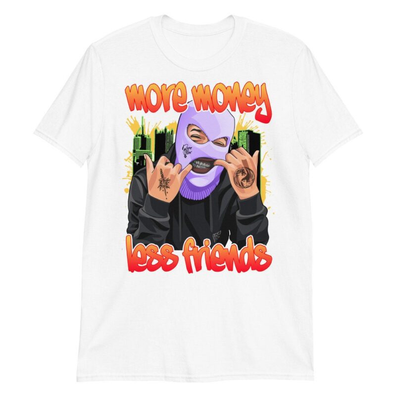 Air Jordan 5 Retro What The T Shirt More Money Less Friends 3