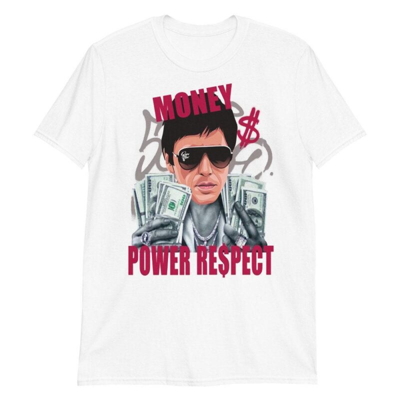 Air Jordan 6 Retro Carmine 2021 T Shirt Money Power Respect 2