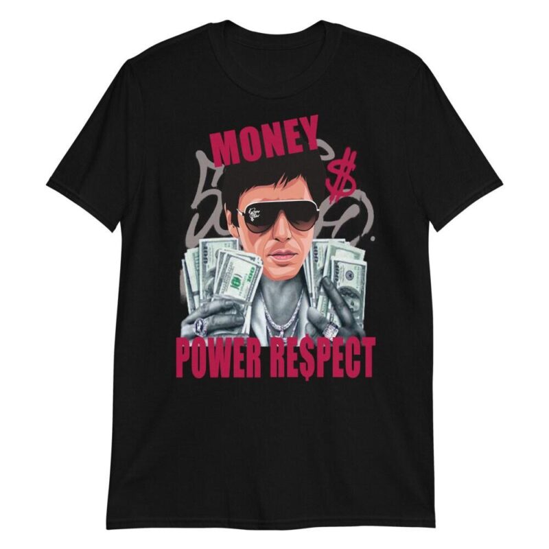 Air Jordan 6 Retro Carmine 2021 T Shirt Money Power Respect 3