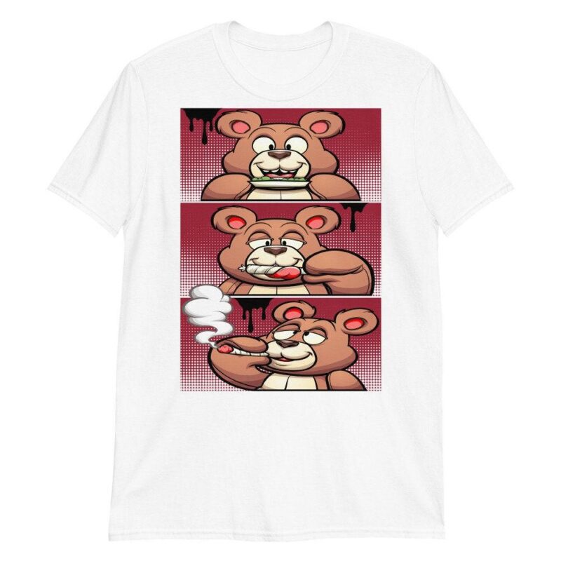 Air Jordan 6 Retro Carmine 2021 T Shirt Roll It Lick It Smoke It Bear Matching Outfits 2