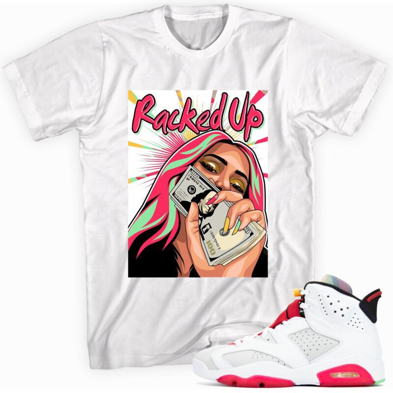 Air Jordan 6 Retro Hare T Shirt Racked Up Matching Outfits 1