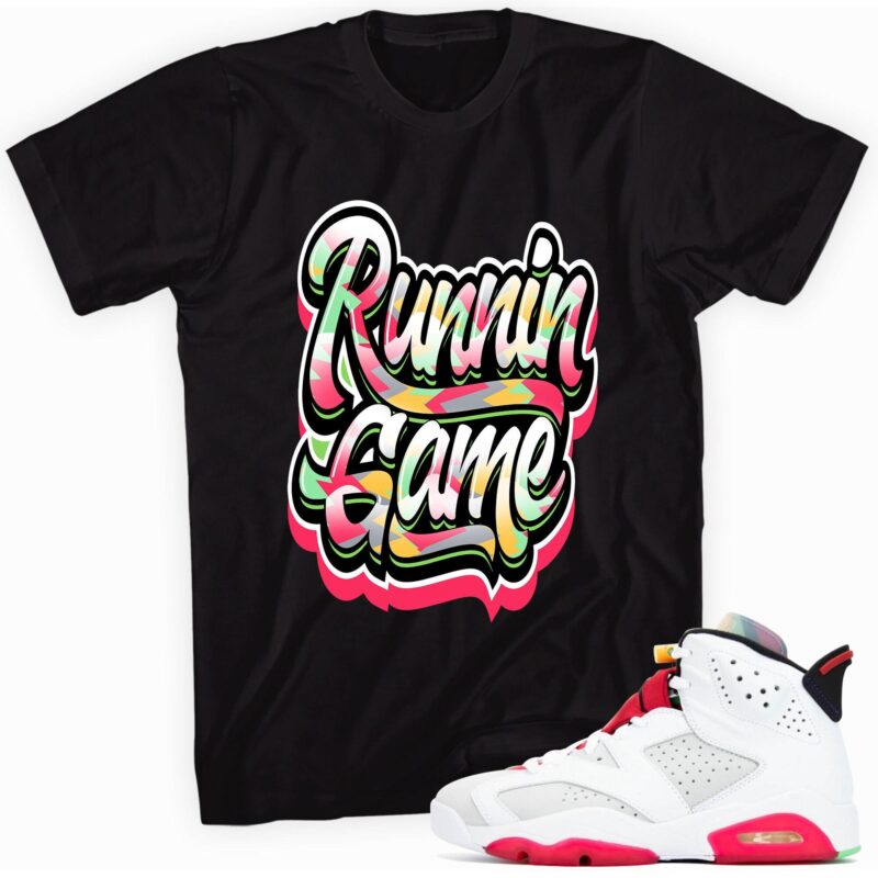 Air Jordan 6 Retro Hare T Shirt Runnin Game Matching Outfits 1