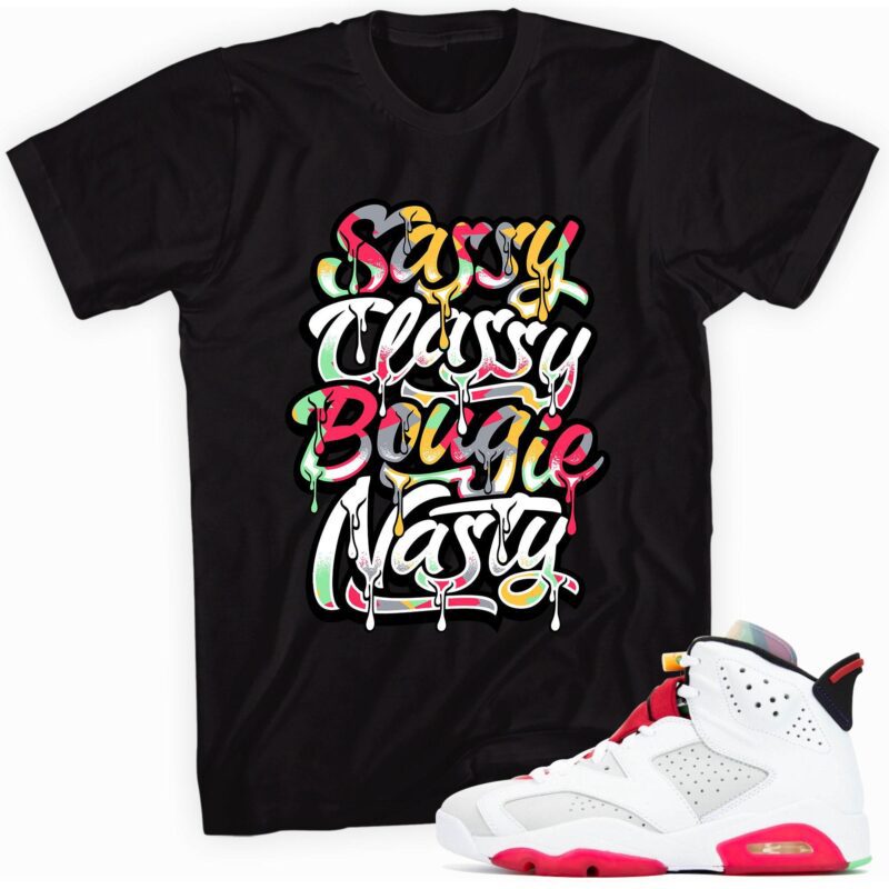 Air Jordan 6 Retro Hare T Shirt Sassy Classy Matching Outfits 1