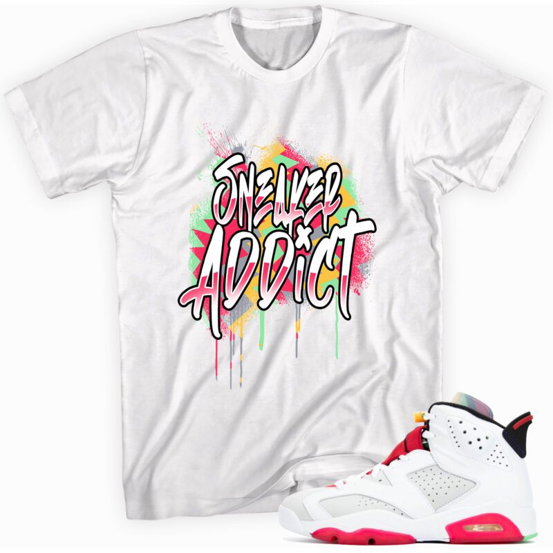 Air Jordan 6 Retro Hare T Shirt Sneaker Addict Matching Outfits 1