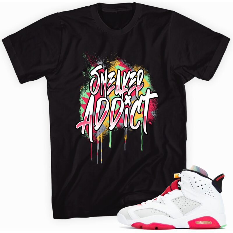 Air Jordan 6 Retro Hare T-Shirt - Sneaker Addict Matching Outfits