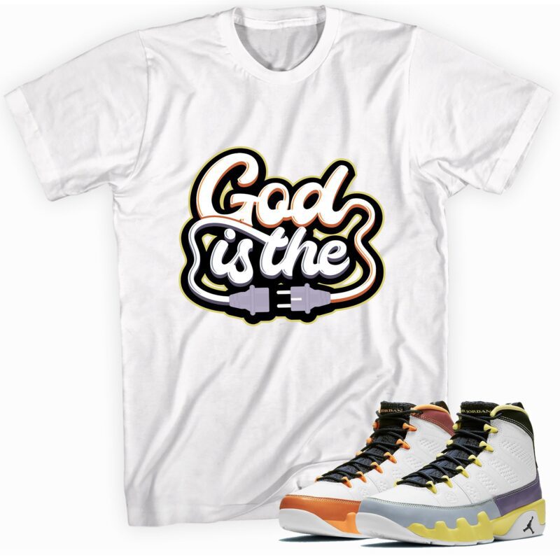 Air Jordan 9 Retro Change The World T-Shirt - God Plug Matching Outfits