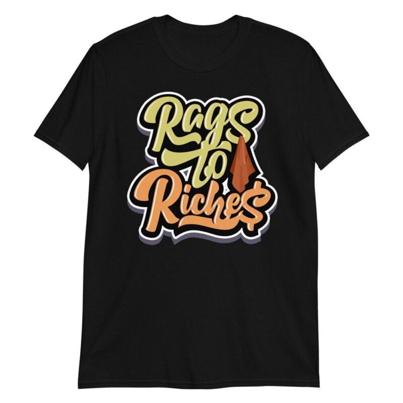 Air Jordan 9 Retro Change The World T Shirt Rags to Riches Matching Outfits 3