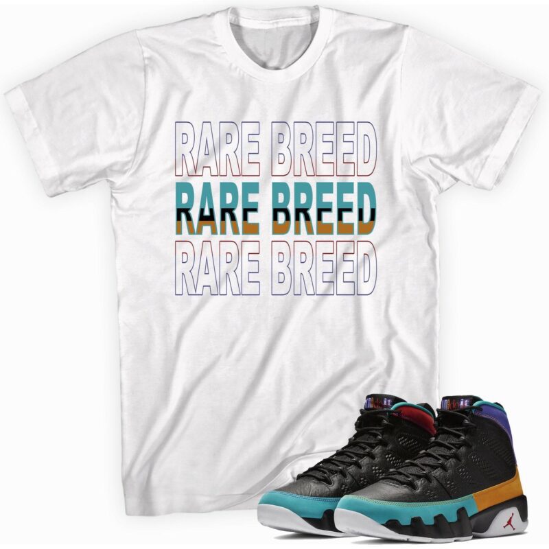 Air Jordan 9 Retro Dream It Do It T-Shirt - Rare Breed Matching Outfits