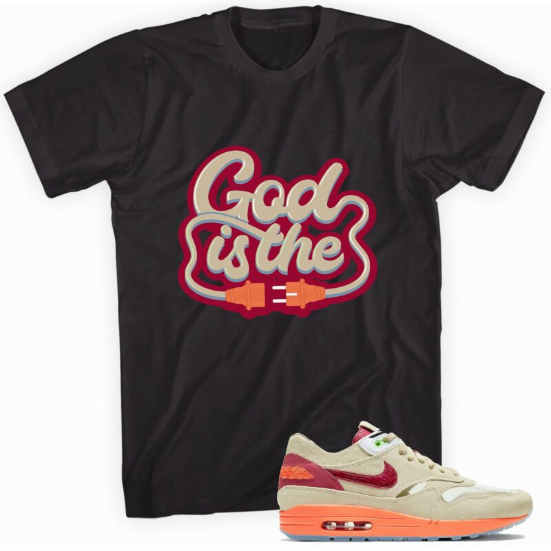 Air Max 1 Clot Kiss of Death 2021 T-Shirt - God Plug Matching Outfits