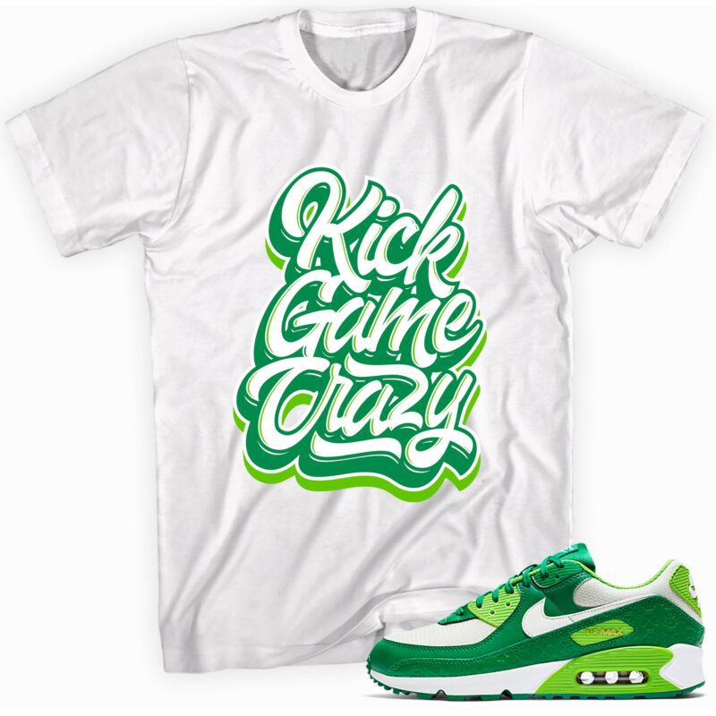 Air Max 90 St. Patricks Day 2021 T Shirt Kick Game Crazy Matching Outfits 1