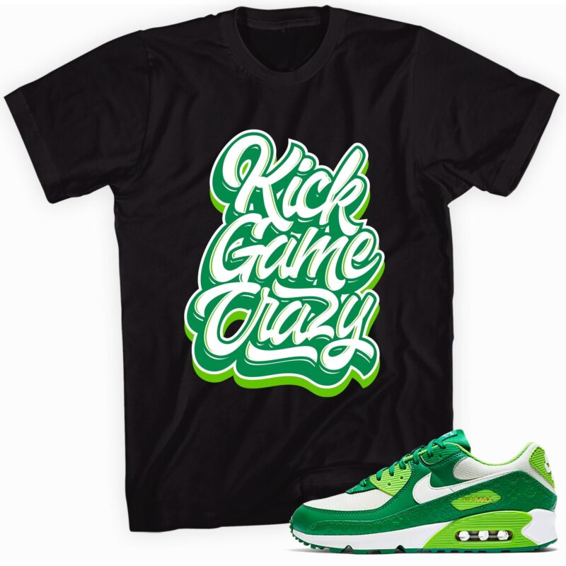Air Max 90 St. Patricks Day 2021 T-Shirt - Kick Game Crazy Matching Outfits