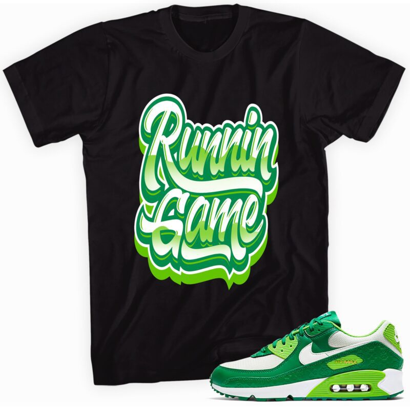 Air Max 90 St. Patricks Day 2021 T-Shirt - Runnin Game Matching Outfits
