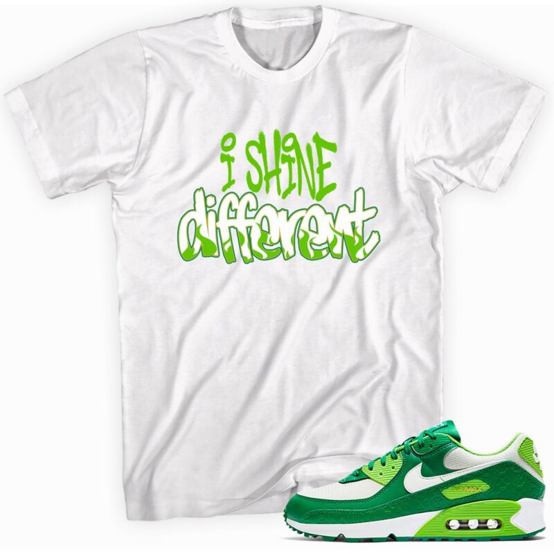 Air Max 90 St. Patricks Day 2021 T Shirt Shine Different Matching Outfits 1