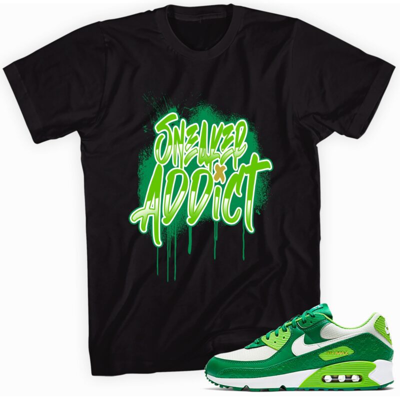 Air Max 90 St. Patricks Day 2021 T Shirt Sneaker Addict 1