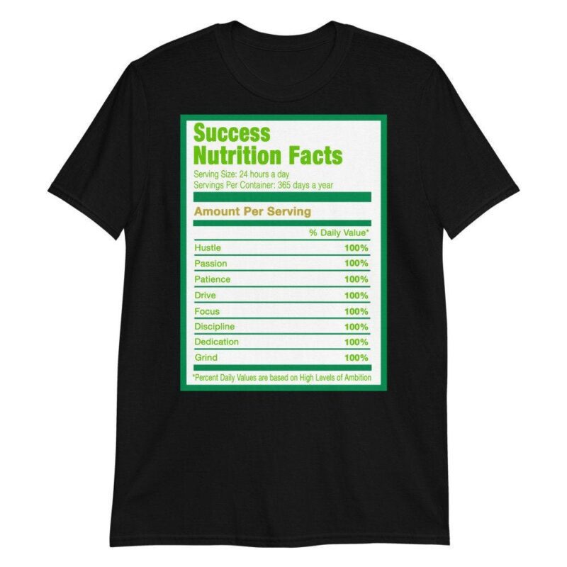 Air Max 90 St. Patricks Day 2021 T Shirt Success Nutrition Facts 2