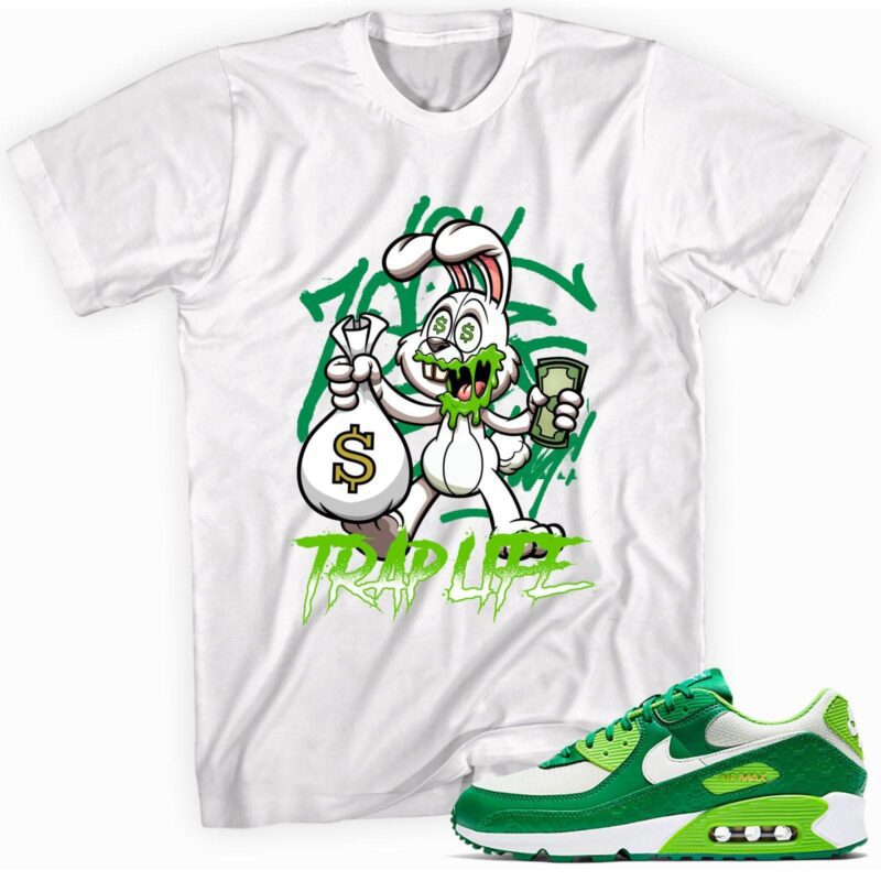 Air Max 90 St. Patricks Day 2021 T Shirt Trap Rabbit Matching Outfits 1