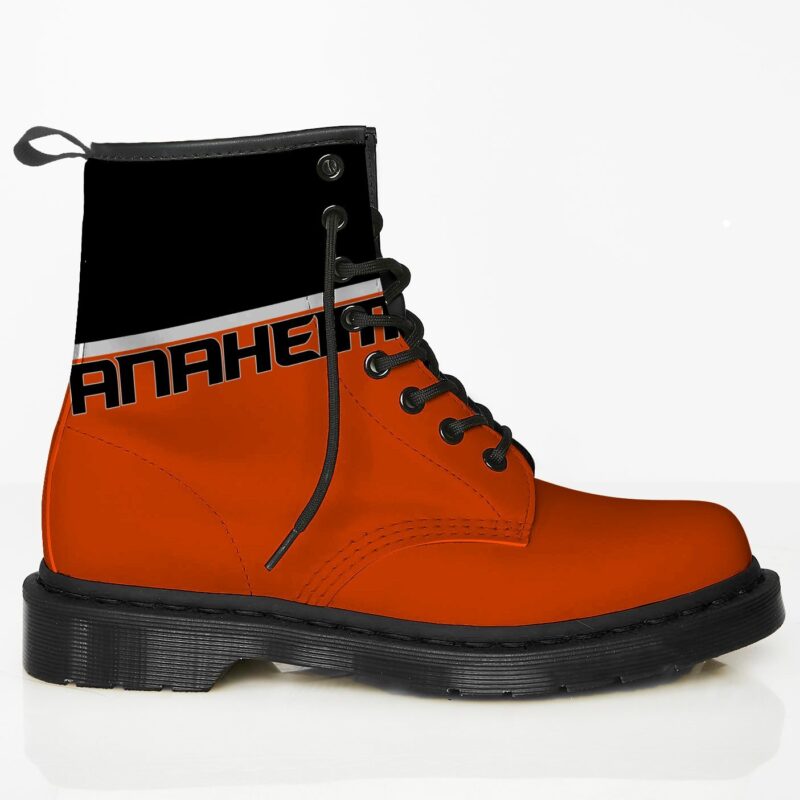 Anaheim Custom Leather Boots For Fans