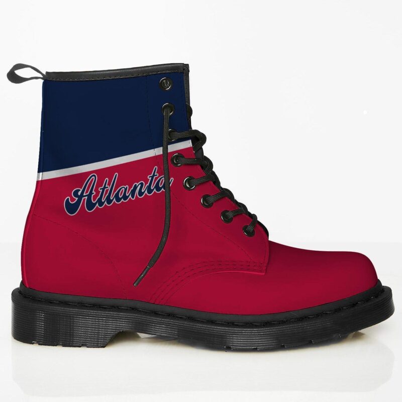 Atlanta Custom Leather Boots For Fans