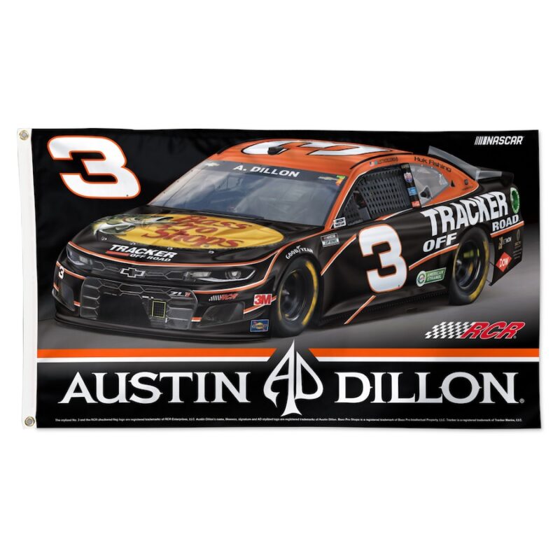 Austin Dillon Bass Pro Shops 3x5ft Banner Flag