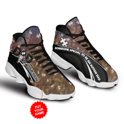 Autism Awareness Air Jordan 13 Custom Sneakers For Fans JD13029 2