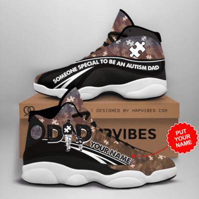 Autism Awareness Air Jordan 13 Custom Sneakers For Fans JD13029