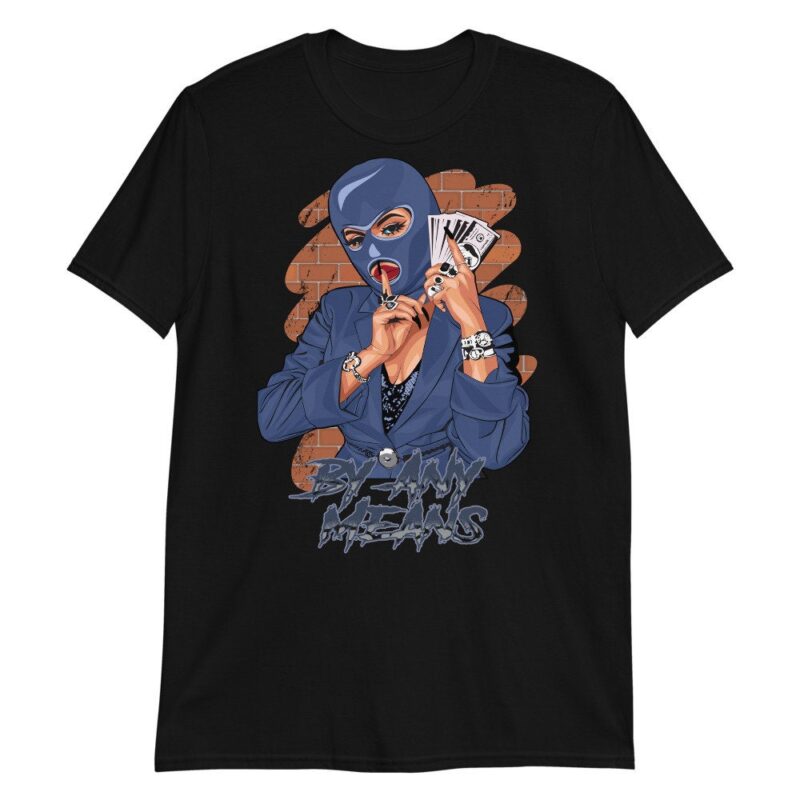 By Any Means T Shirt Made to Match Air Jordan 3 Retro Midnight Navy 2
