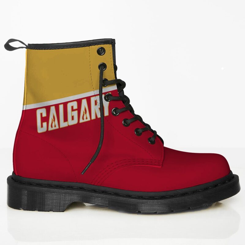 Calgary Custom Leather Boots For Fans