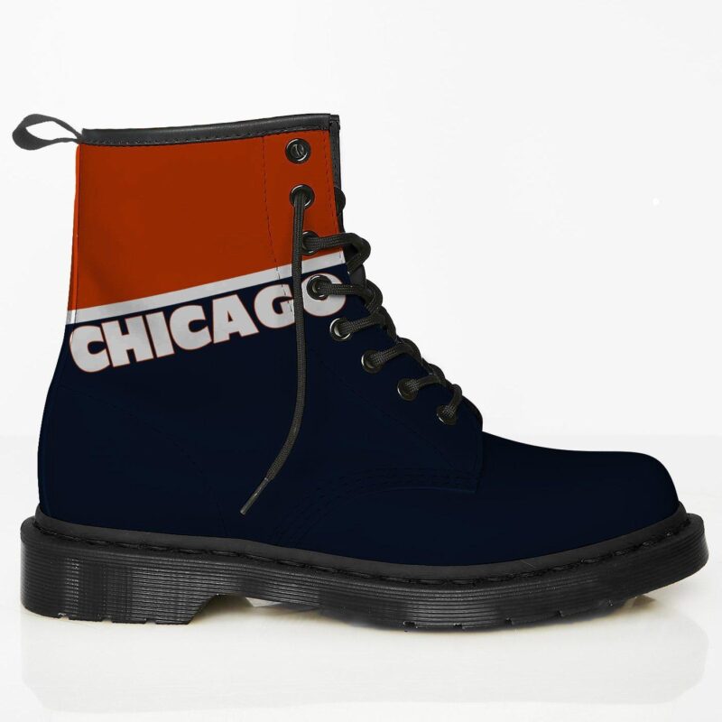 Chicago Custom Leather Boots For Fans