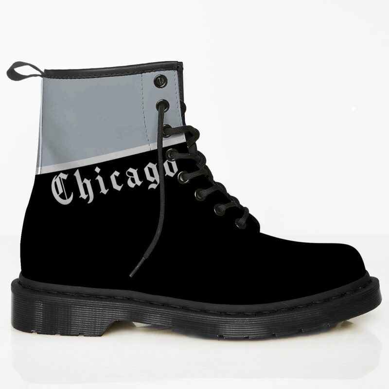 Chicago Custom Leather Boots For Fans