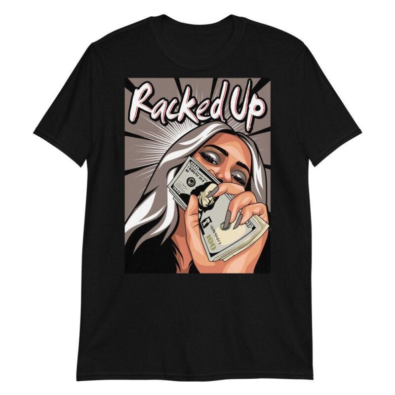 Custom Made to Match Air Jordan 4 Retro Taupe Haze T Shirt Racked Up Matching Outfits 2