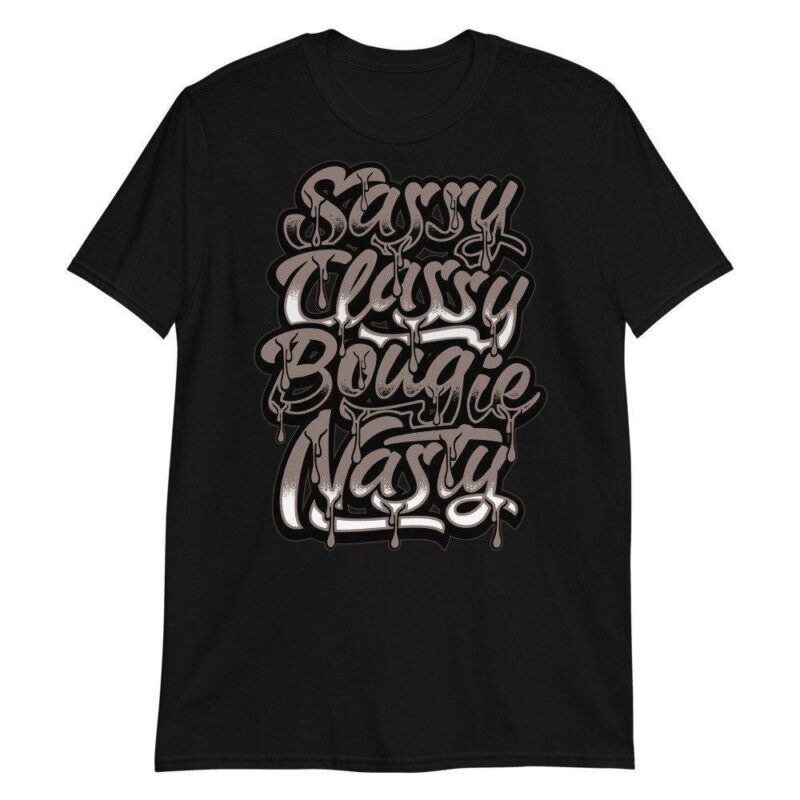 Custom Made to Match Air Jordan 4 Retro Taupe Haze T Shirt Sassy Classy Matching Outfits 3