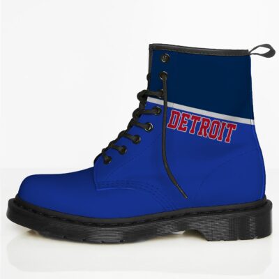 Detroit Custom Leather Boots For Fans 1 2