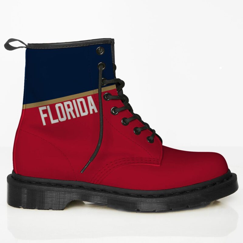 Florida Custom Leather Boots For Fans