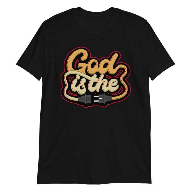 God is The... Sneaker Shirt Made to Match Air Jordan 5 Retro Off White Sail 2