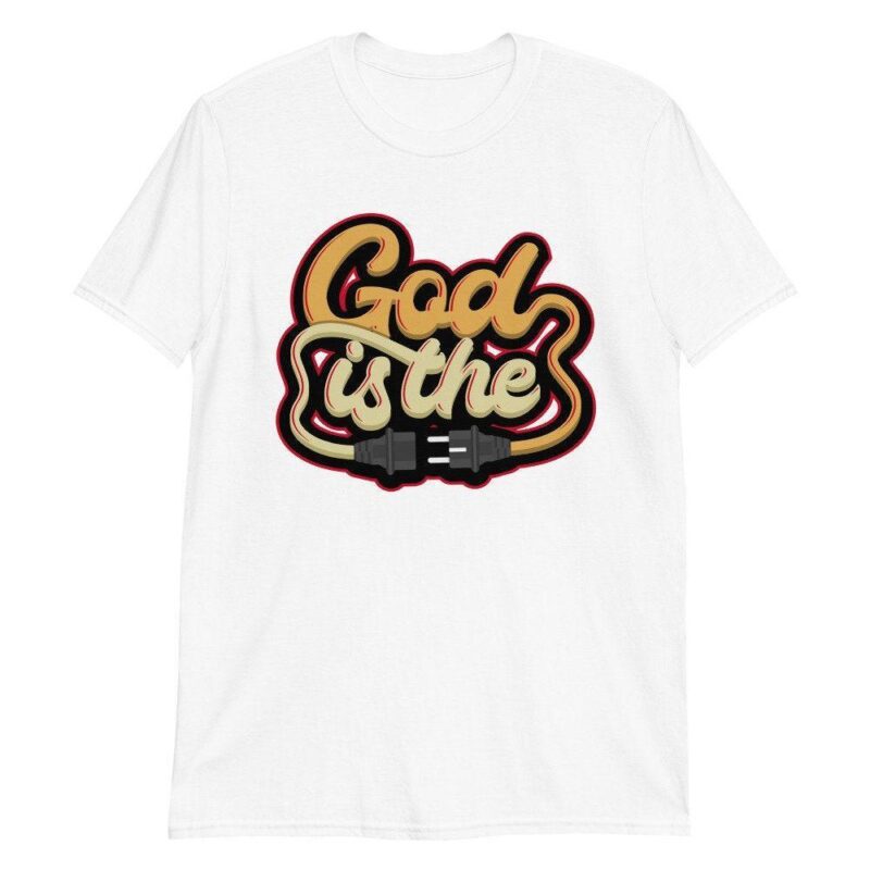 God is The... Sneaker Shirt Made to Match Air Jordan 5 Retro Off White Sail 3