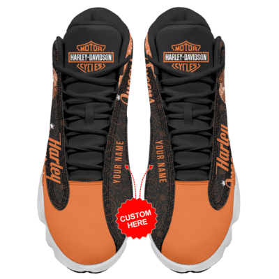 Harley Davidson Air Jordan 13 Custom Sneakers For Fans JD13032 2 Harley Davidson Air Jordan 13 Custom Sneakers For Fans JD13032 2
