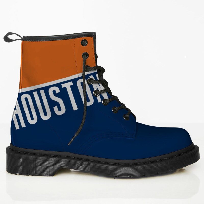 Houston Custom Leather Boots For Fans