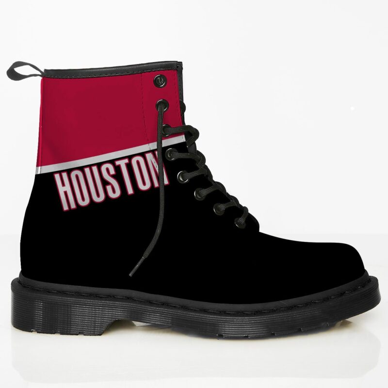 Houston Custom Leather Boots For Fans