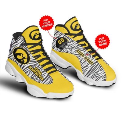 Iowa Hawkeyes Air Jordan 13 Custom Sneakers For Fans JD13152 1
