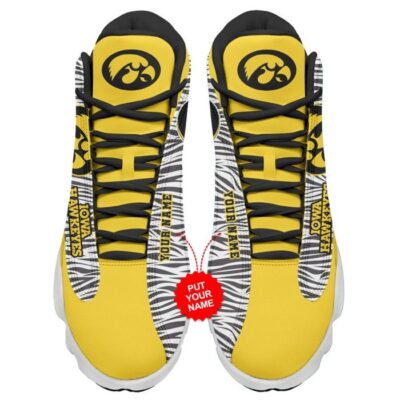 Iowa Hawkeyes Air Jordan 13 Custom Sneakers For Fans JD13152 2