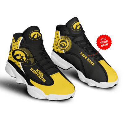 Iowa Hawkeyes Air Jordan 13 Custom Sneakers For Fans JD13155 1
