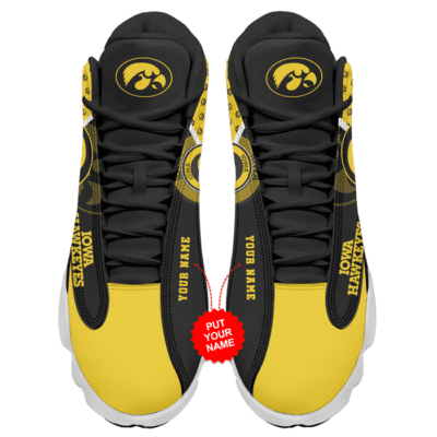 Iowa Hawkeyes Air Jordan 13 Custom Sneakers For Fans JD13155 2