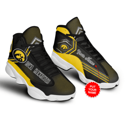 Iowa Hawkeyes Air Jordan 13 Custom Sneakers For Fans JD13156 1