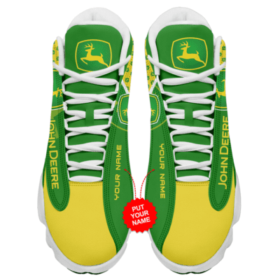 John Deere Air Jordan 13 Custom Sneakers For Fans JD13031 2