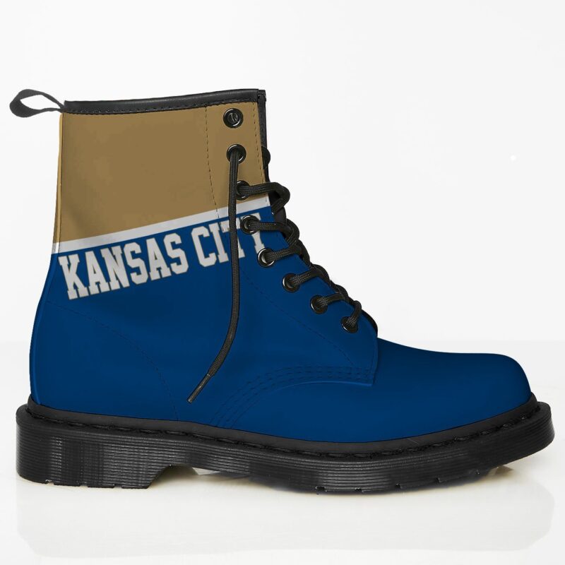 Kansas Custom Leather Boots For Fans