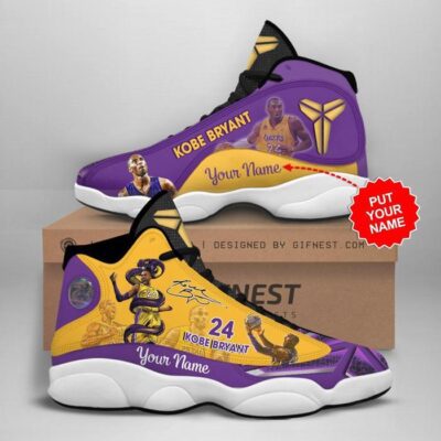 Kobe Bryant Air Jordan 13 Custom Sneakers For Fans JD13381