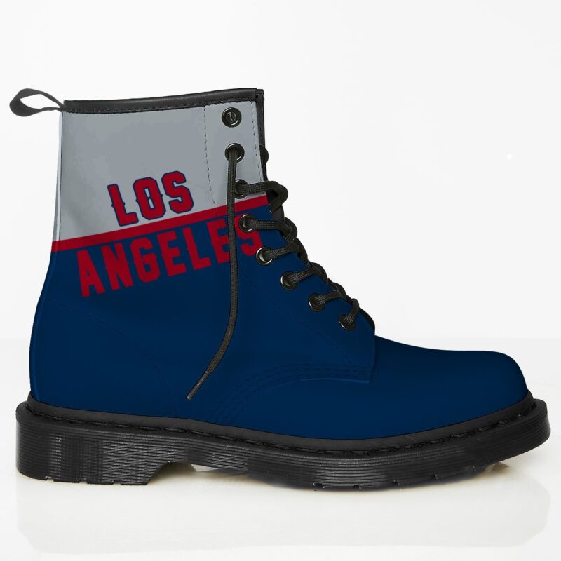 Los Angeles Custom Leather Boots For Fans